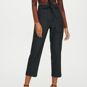 Aritzia-Wilfred New Tie-front Wool Pants